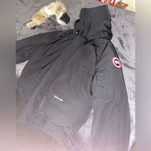 Canada Goose men’s bomber jacket.